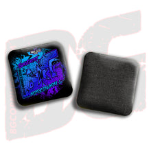 Load image into Gallery viewer, 2026 BG Multiple Bag Models- &quot;Black Hyper Ink&quot; - ACL Pro Stamped Cornhole Bags - SET OF 4 BAGS