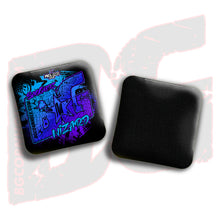 Load image into Gallery viewer, 2026 BG Multiple Bag Models- &quot;Black Hyper Ink&quot; - ACL Pro Stamped Cornhole Bags - SET OF 4 BAGS