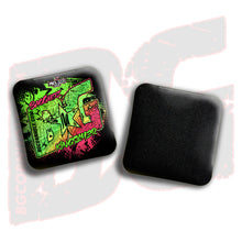 Load image into Gallery viewer, 2026 BG Multiple Bag Models- &quot;Black Hyper Ink&quot; - ACL Pro Stamped Cornhole Bags - SET OF 4 BAGS