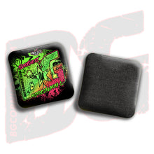 Load image into Gallery viewer, 2026 BG Multiple Bag Models- &quot;Black Hyper Ink&quot; - ACL Pro Stamped Cornhole Bags - SET OF 4 BAGS