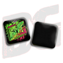 Load image into Gallery viewer, 2026 BG Multiple Bag Models- &quot;Black Hyper Ink&quot; - ACL Pro Stamped Cornhole Bags - SET OF 4 BAGS