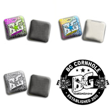 Load image into Gallery viewer, BG Wizard 4&quot; Mini Cornhole Bags - “MULTI SPLATTER” - Set of 4 Bags
