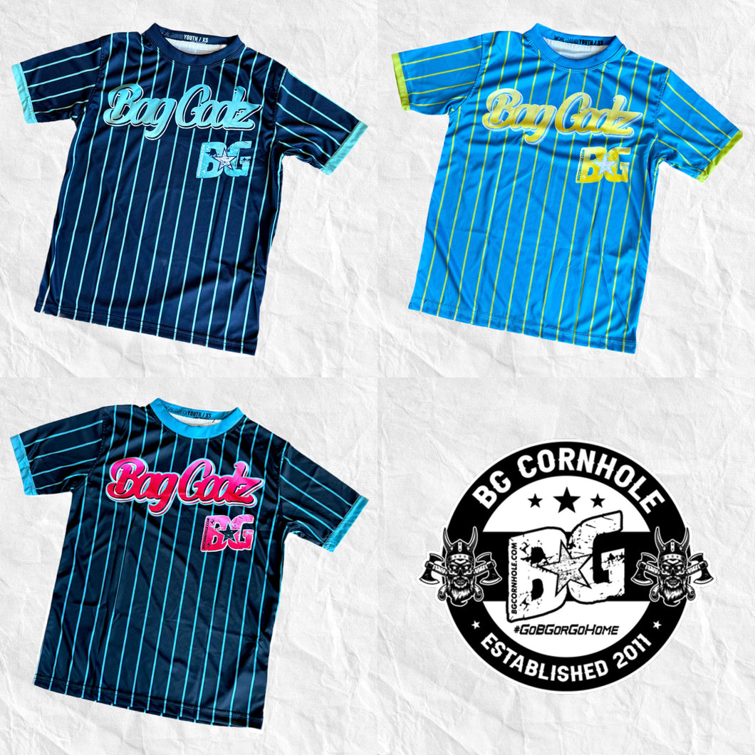 BG / Caddysack Pinstripe Jerseys (NON-CUSTOM) - Multiple Colors