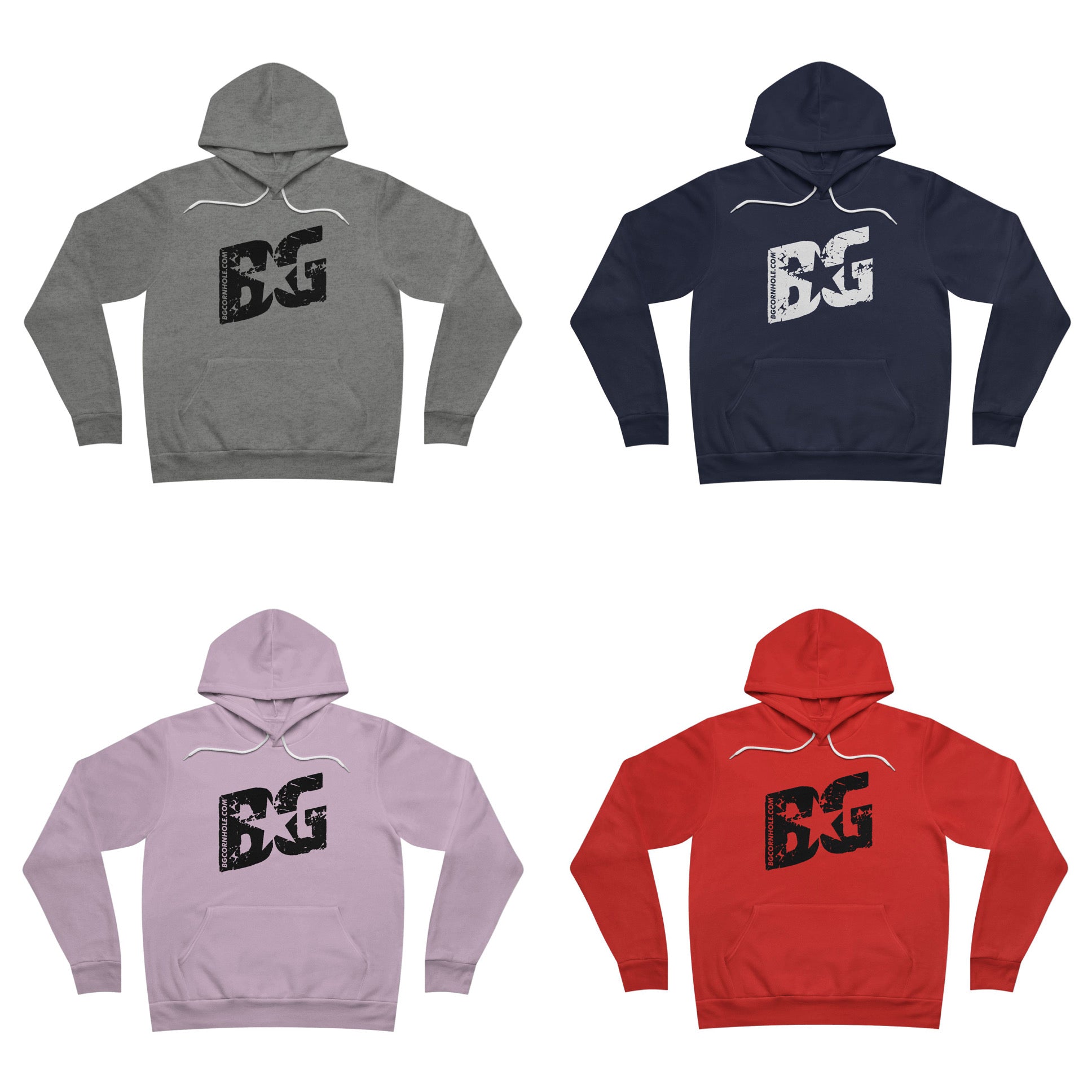 BG Logo Unisex Fleece Hoodie - Multiple Colors