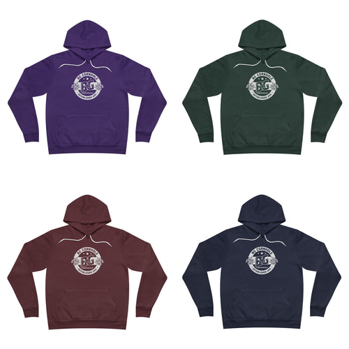BG Circle Logo Unisex Fleece Hoodie - Multiple Colors