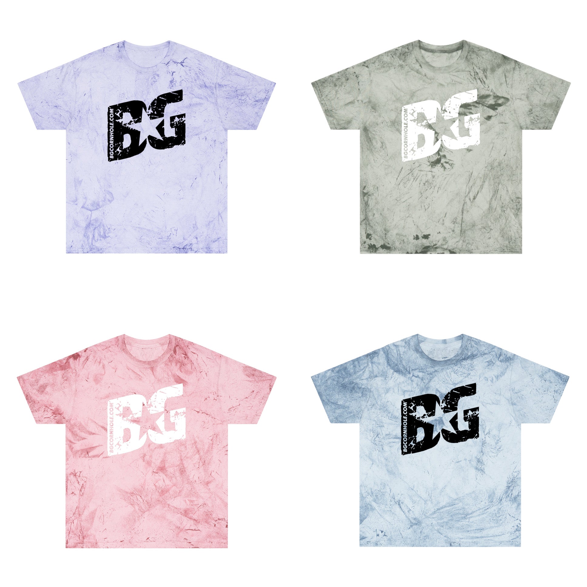 Tie Dye BG Comfort Colors Unisex Tee - Multiple Colors