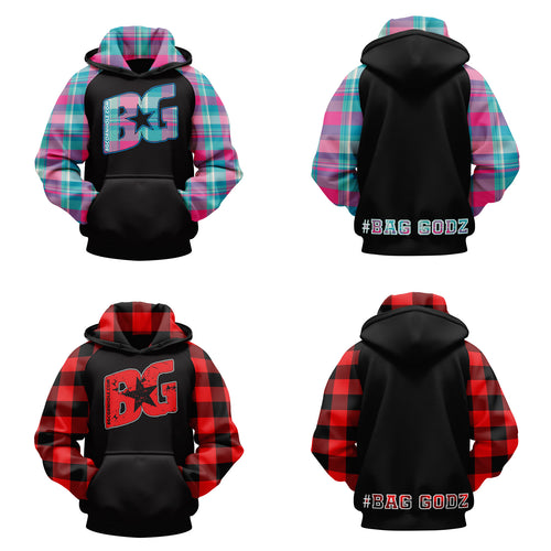 BG  Hoodie - Caddysack  Buffalo Plaid