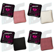 Load image into Gallery viewer, 2026 BG Multiple Bag Models "Pink Anti Valentines Day" - ACL Pro Stamped Cornhole Bags - SET OF 4 BAGS