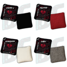 Load image into Gallery viewer, 2026 BG Multiple Bag Models "Red Anti Valentines Day" - ACL Pro Stamped Cornhole Bags - SET OF 4 BAGS