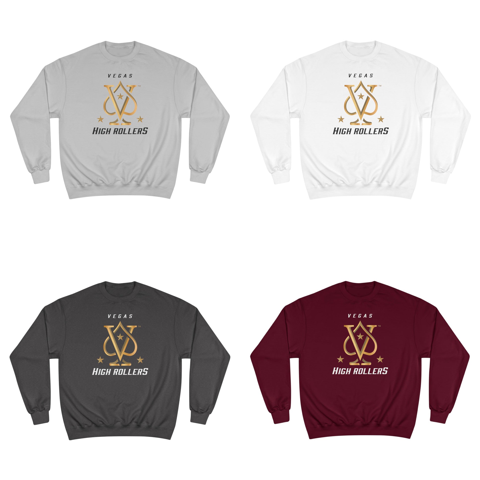 Vegas High Rollers Unisex Champion Sweatshirt - Multiple Colors
