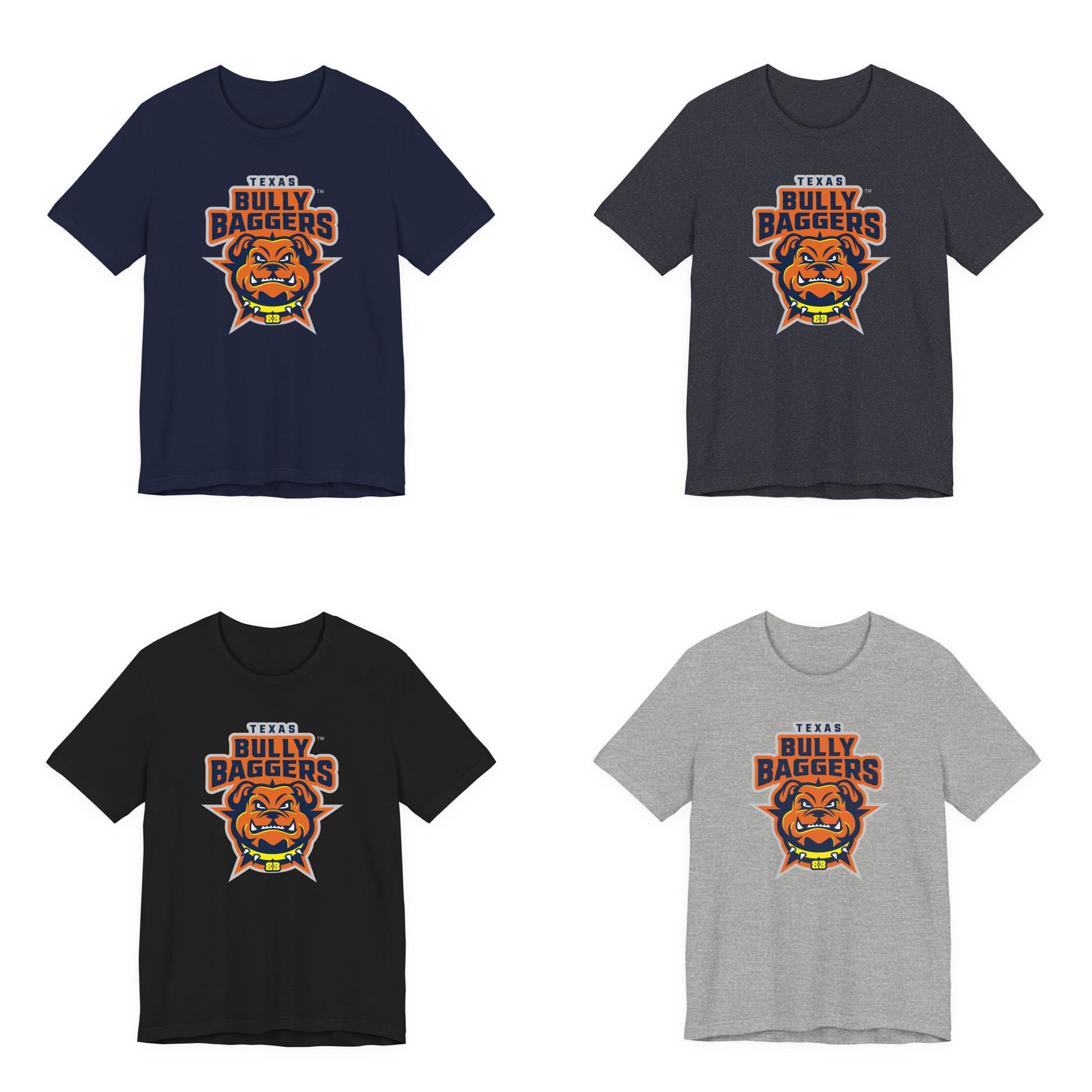 Texas Bully Baggers Unisex T Shirt - Multiple Colors