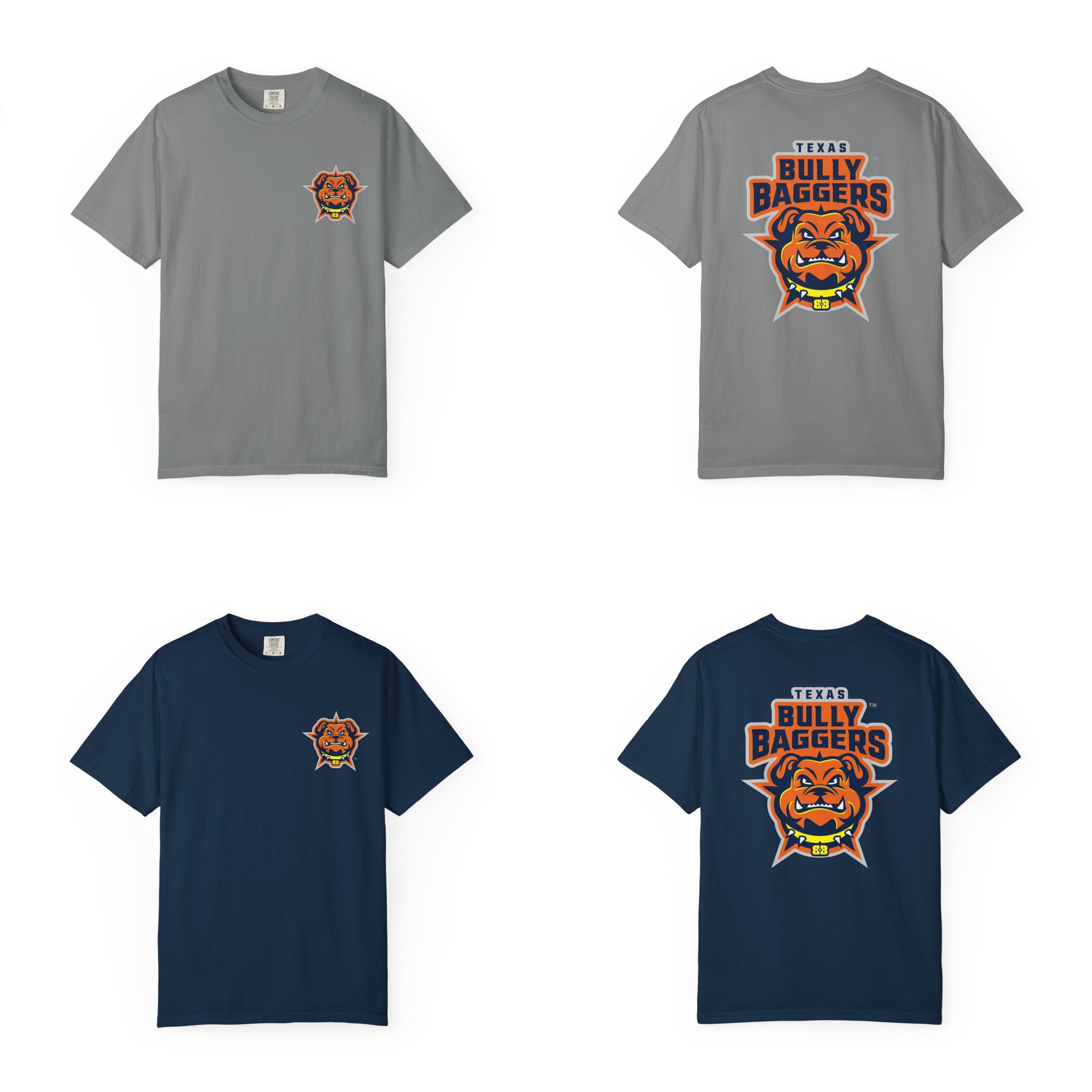 Texas Bully Baggers Unisex Comfort Colors T-shirt - Multiple Colors