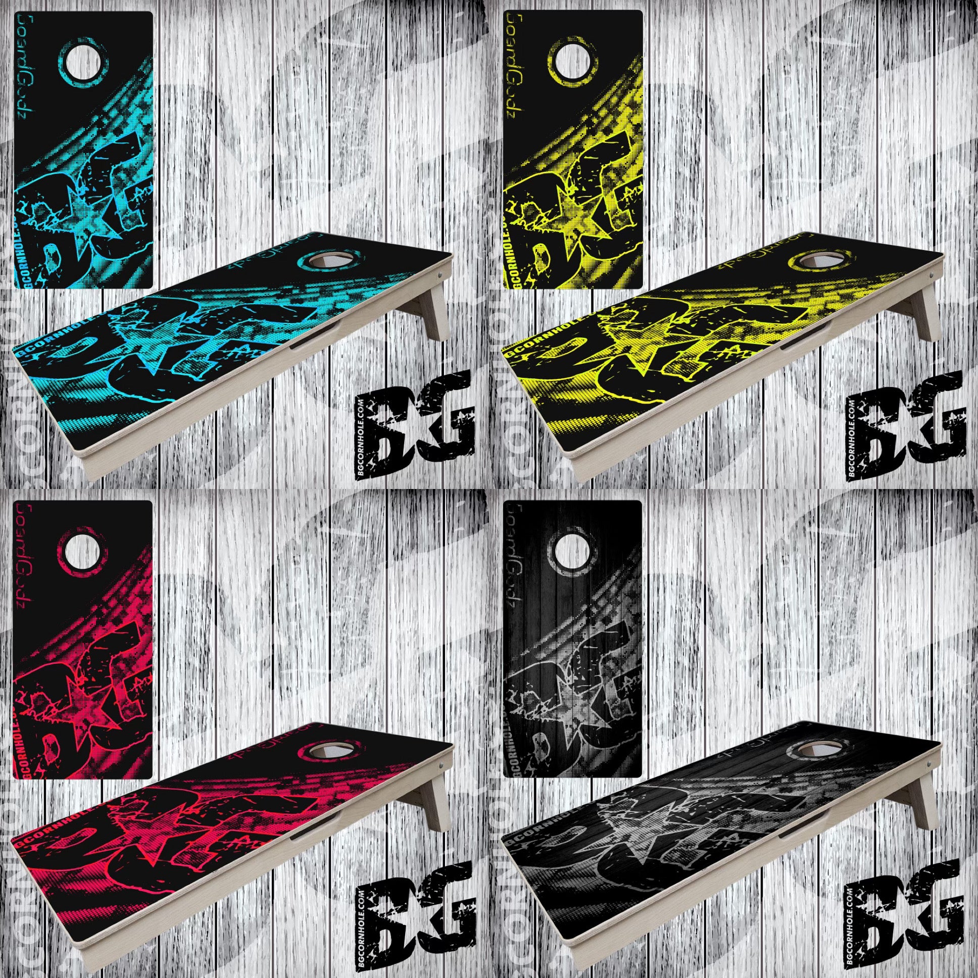 BG "Halftone" Boards - Elite Model