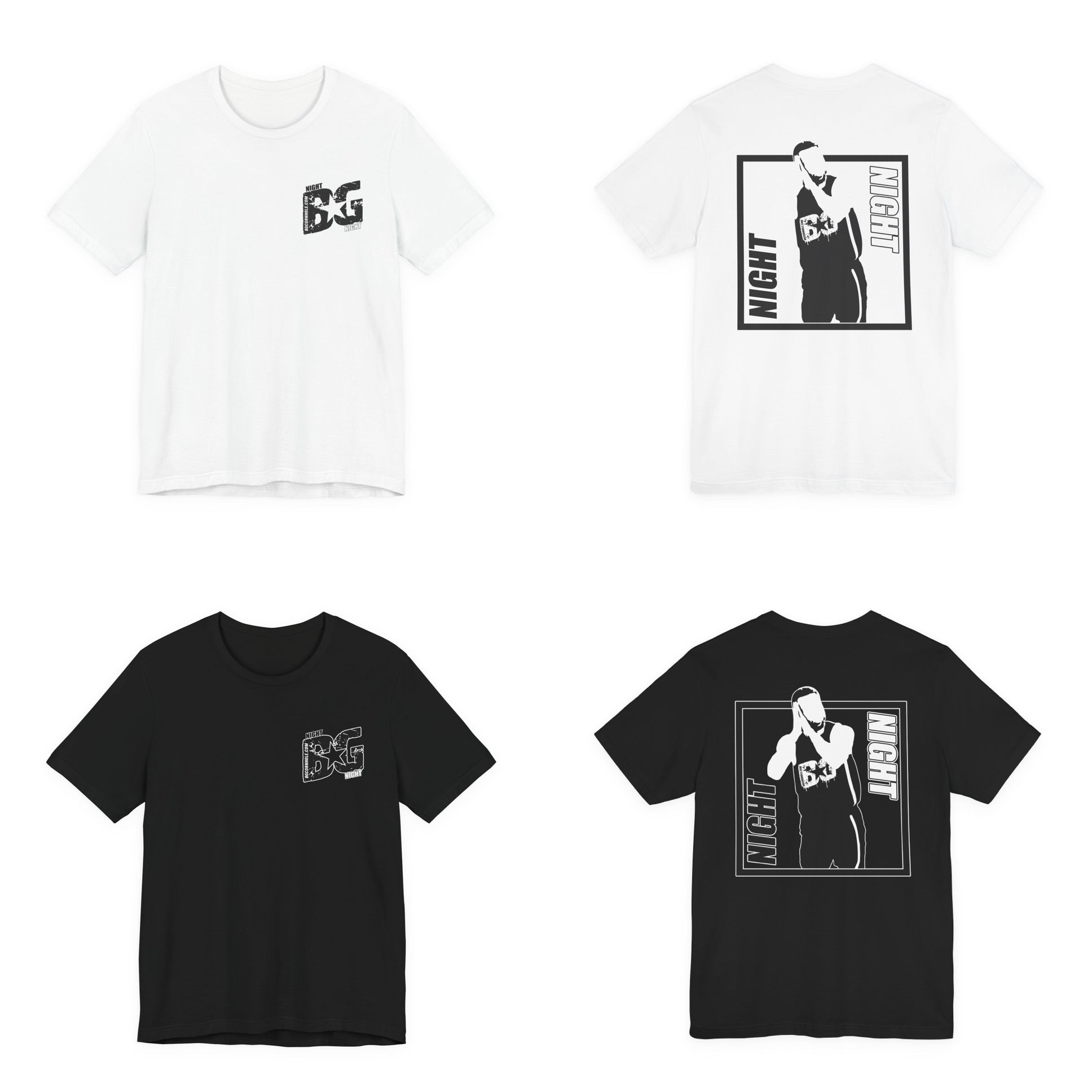 Night Night Short Sleeve T-Shirt - Multiple Colors