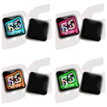 Load image into Gallery viewer, BG Wizard L 4&quot; Mini Cornhole Bags - “Vapor Vandal” - Set of 4 Bags