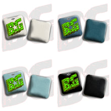 Load image into Gallery viewer, 2026 Multiple Bag Models &quot;Green Logo Colormatch&quot; - ACL Pro Stamped Cornhole Bags - SET OF 4 BAGS