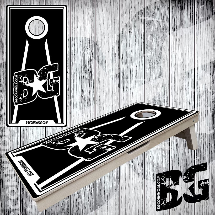 BG "Arrow Wood Black" Boards - Elite Model