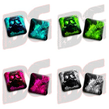 Load image into Gallery viewer, 2026 COMP BG SHAPESHIFTER - &quot;Gas Mask&quot; - ACL Comp Stamped Cornhole Bags - SET OF 4 BAGS