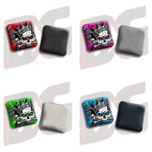 Load image into Gallery viewer, 2026 COMP BG VIKING - &quot;Skull King&quot; - ACL Comp Stamped Cornhole Bags - SET OF 4 BAGS