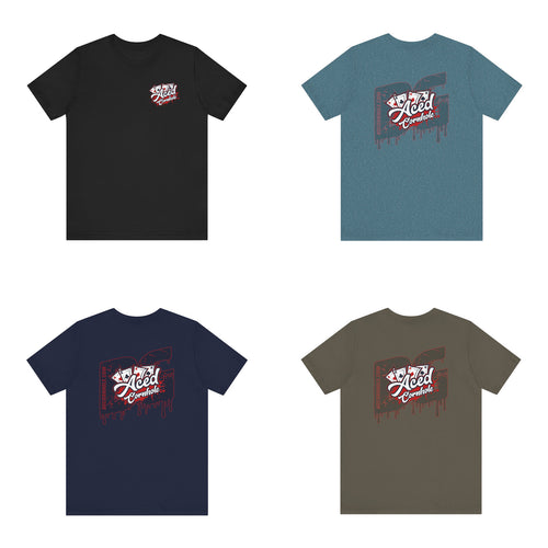 Aced Cornhole Cards x BG Unisex Tee - Multiple Colors