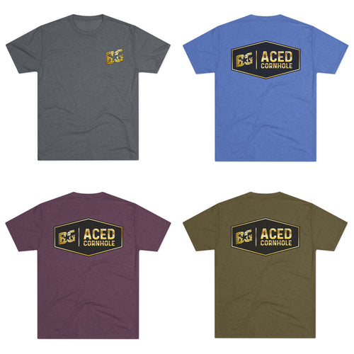 Aced Cornhole x BG Unisex Tri-Blend Tee - Multiple Colors