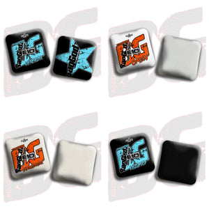 2026 Multiple Bag Models  - "Elizabeth Tennyson” - ACL Pro Stamped Cornhole Bags - SET OF 4 BAGS