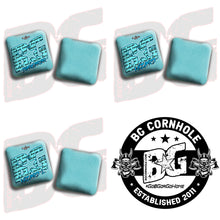 Load image into Gallery viewer, 2026 Multiple Bag Models &quot;Aqua Team BG&quot; - ACL Pro Stamped Cornhole Bags - SET OF 4 BAGS