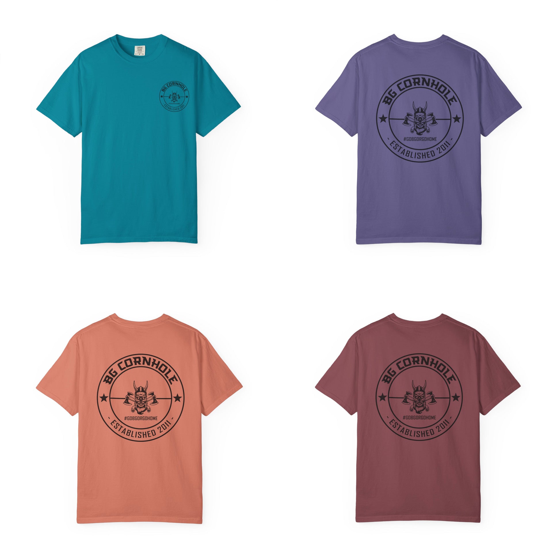 BG Round Logo Comfort Colors Unisex T-shirt - Multiple Colors