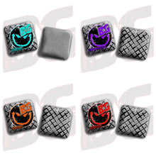 Load image into Gallery viewer, 2026 BG Multiple Bag Models - "Evil Grin" - ACL Comp Stamped Cornhole Bags - SET OF 4 BAGS