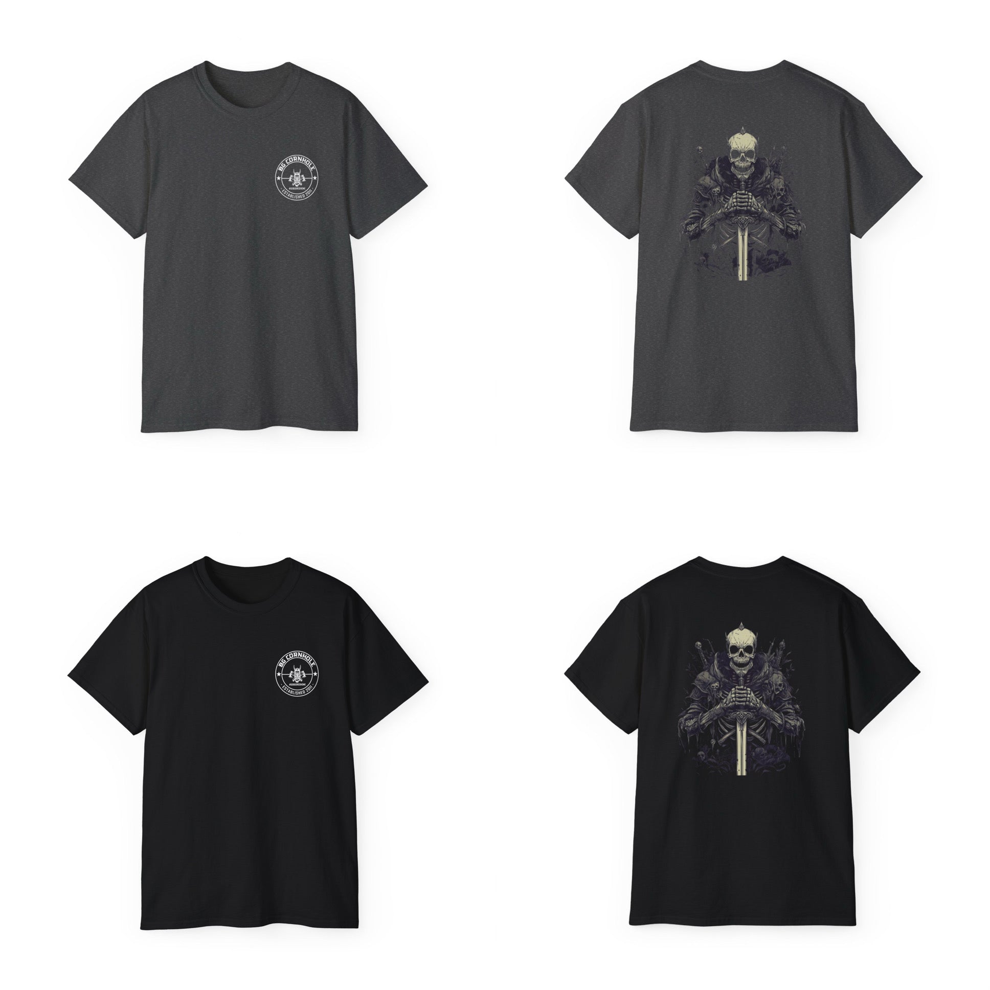 BG Skull Unisex Tee - Multiple Colors