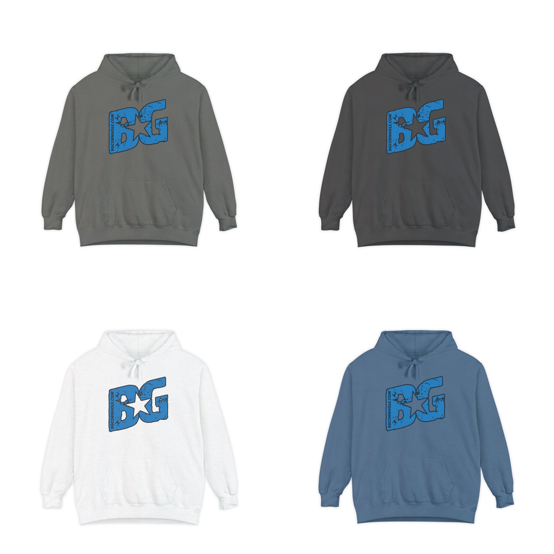 BG Blue Logo Unisex Hoodie - Multiple Colors