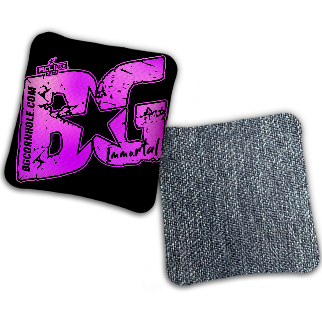 2027 BG Multiple Bag Models "BLACKOUT" - ACL Pro Stamped Cornhole Bags - SET OF 4 BAGS