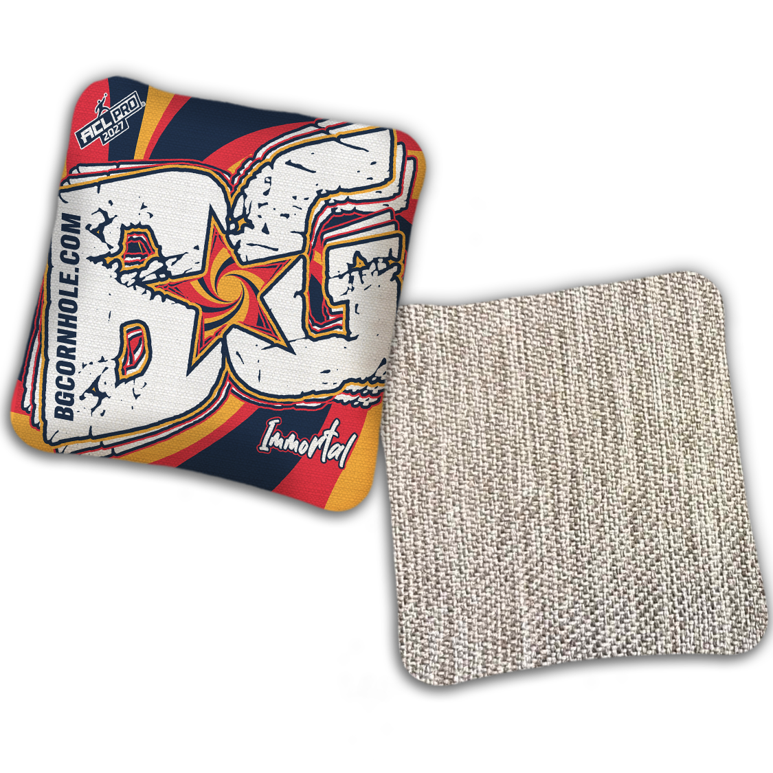 2027 BG Multiple Bag Models "FUNK SOUL" - ACL Pro Stamped Cornhole Bags - SET OF 4 BAGS