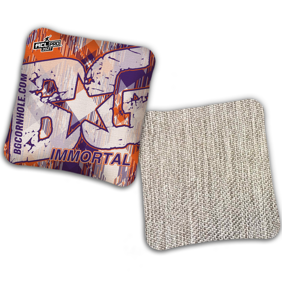 2027 BG Multiple Bag Models "LUMBERJACK GLITCH" - ACL Pro Stamped Cornhole Bags - SET OF 4 BAGS