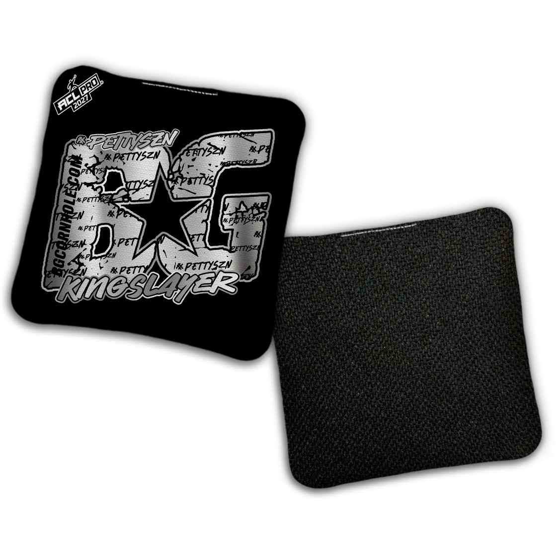 2027 ACL - BG Multiple Bag Models "PETTYSZN" - ACL Pro Stamped Cornhole Bags - SET OF 4 BAGS