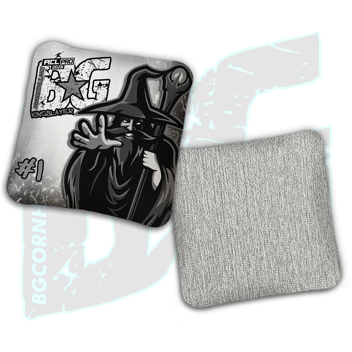 Limited Edition 2026 BG Multiple Bag Models "OG Wizard" - ACL Pro Stamped Cornhole Bags - SET OF 4 BAGS