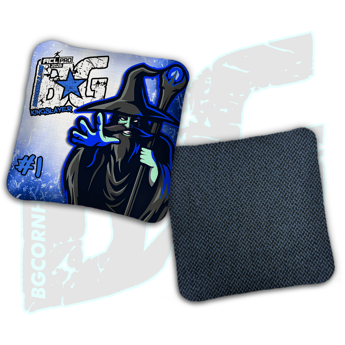 Limited Edition 2026 BG Multiple Bag Models "OG Wizard" - ACL Pro Stamped Cornhole Bags - SET OF 4 BAGS
