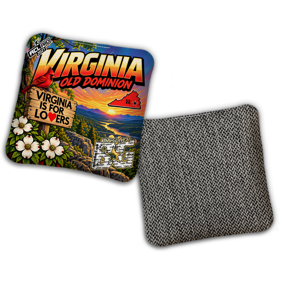 2027 BG Multiple Bag Models "Virginia Old Dominion" - ACL Pro Stamped Cornhole Bags