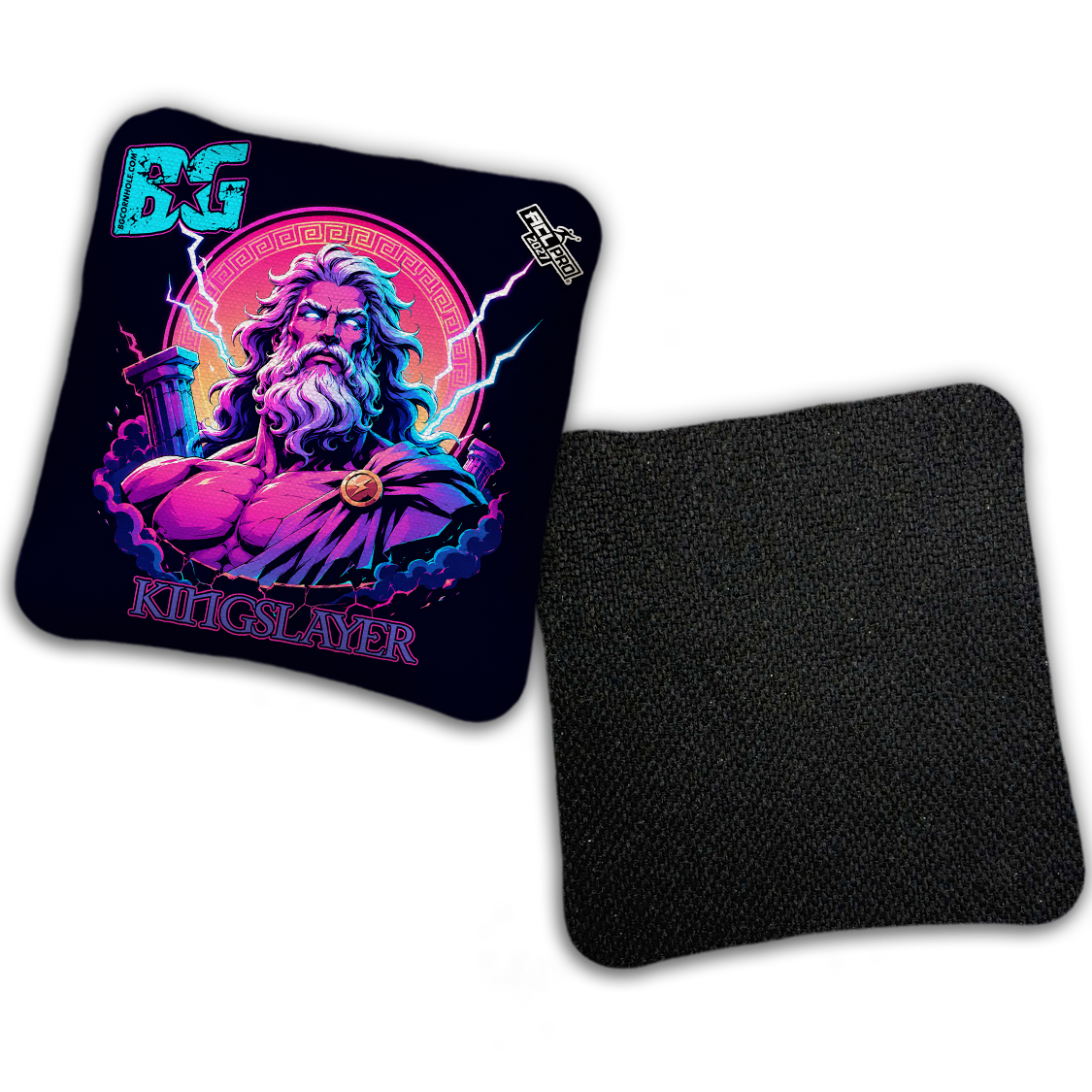 2027 BG Multiple Models “Divine Reign" - ACL Pro Stamped Cornhole Bags - SET OF 4 BAGS