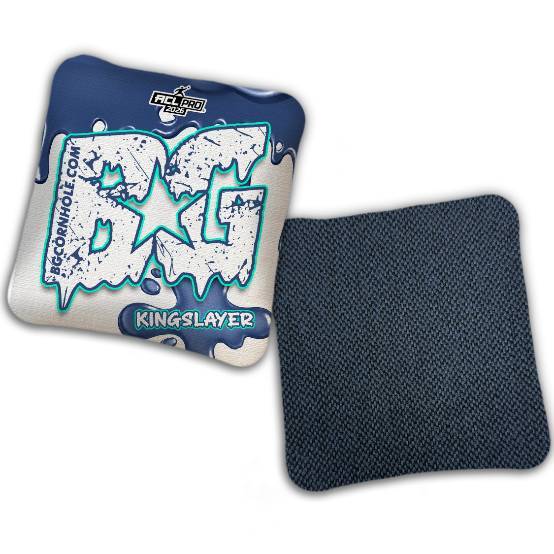 2026 BG Kingslayer "Drip" - ACL Pro Stamped Cornhole Bags - SET OF 4 BAGS