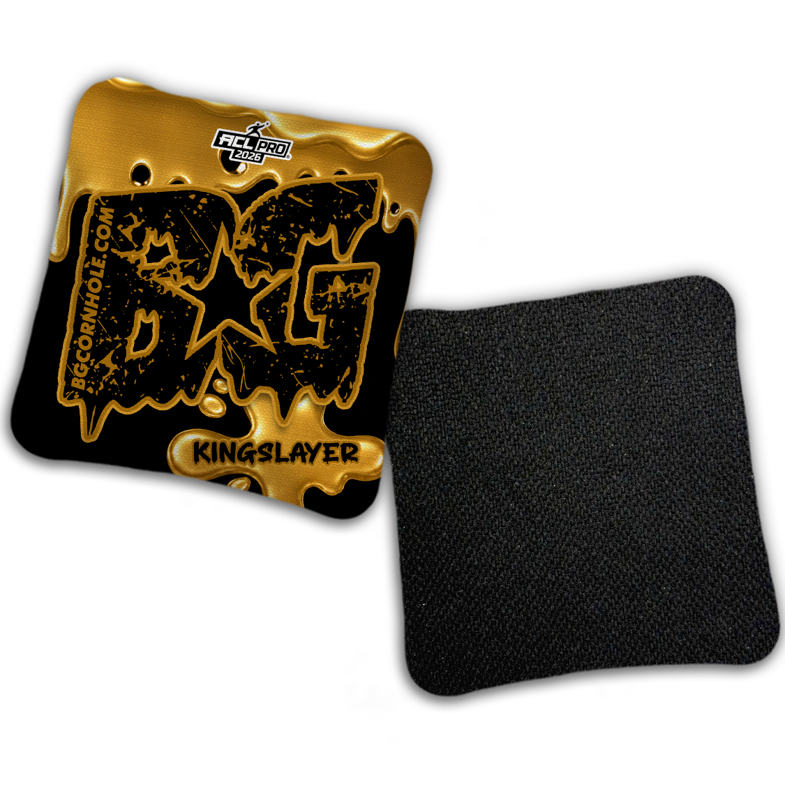 2026 BG Kingslayer "Drip" - ACL Pro Stamped Cornhole Bags - SET OF 4 BAGS