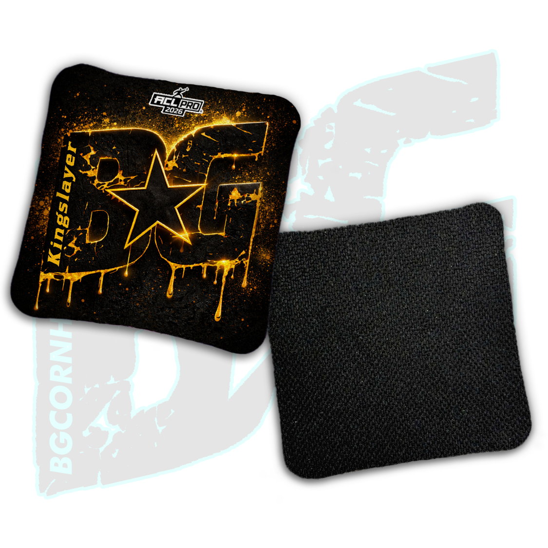 2026 BG Multiple Bag Models "Icy Drip" - ACL Pro Stamped Cornhole Bags - SET OF 4 BAGS
