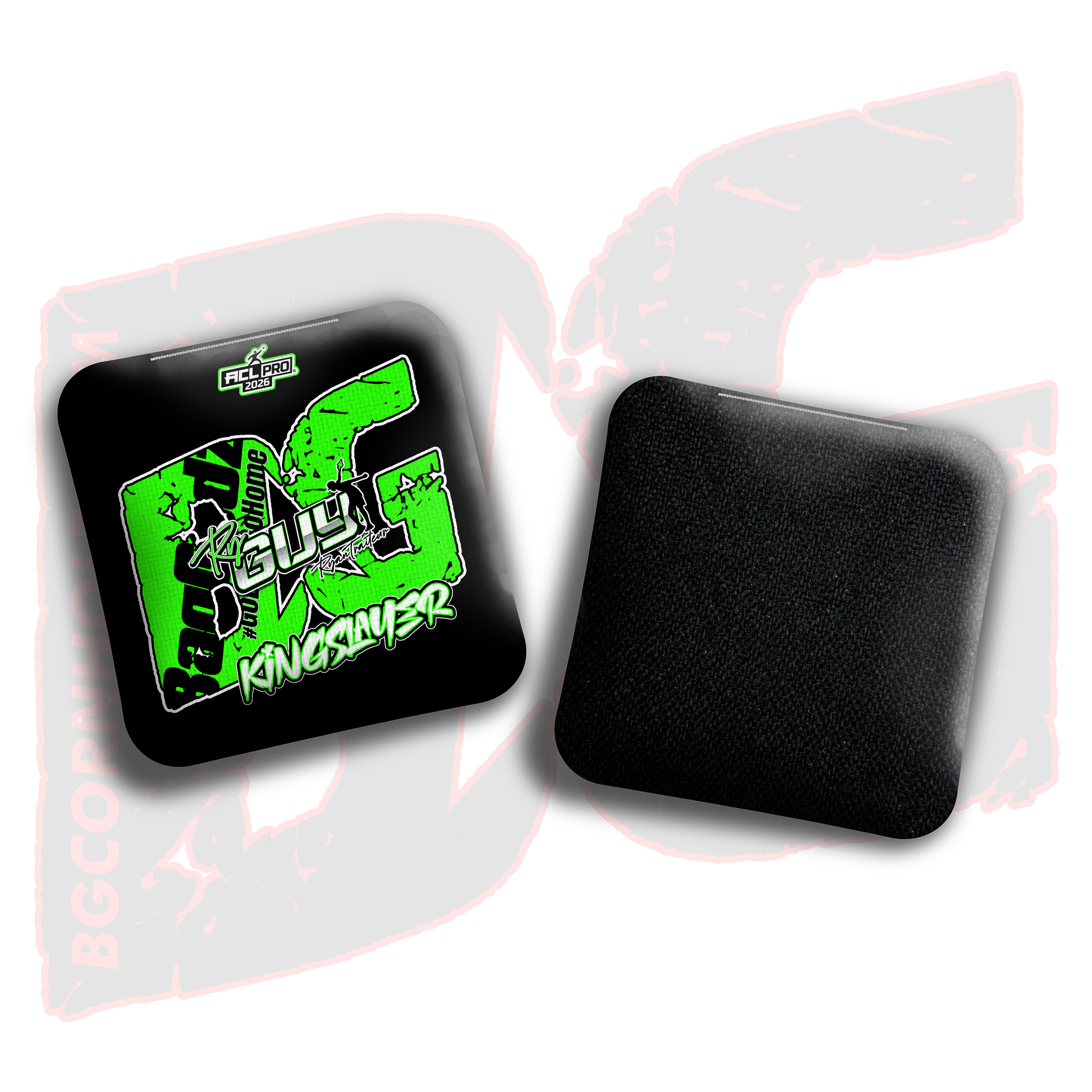 2026 BG Multiple Bag Models - "Ryan Traiteur” - ACL Pro Stamped Cornhole Bags - SET OF 4 BAGS