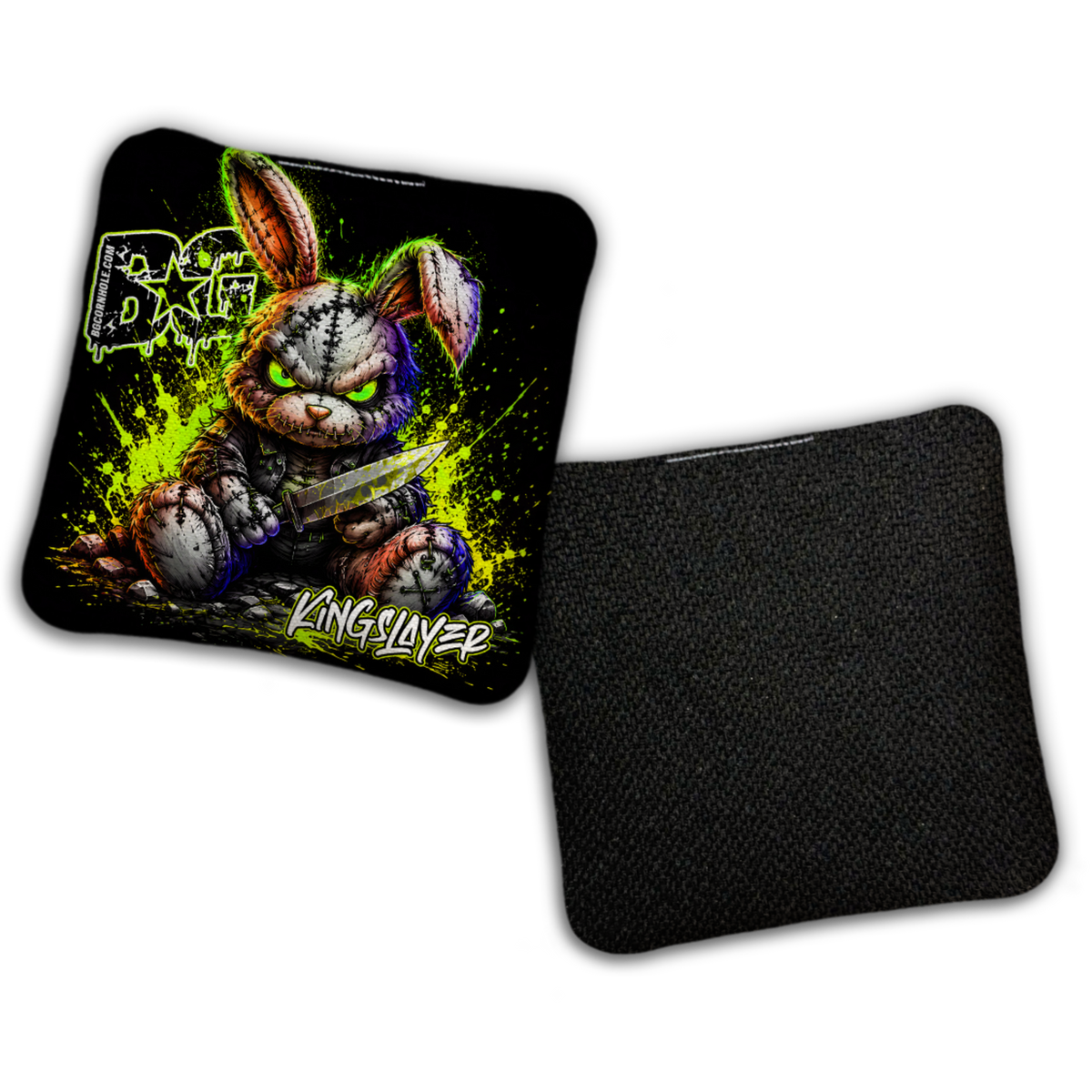UNSTAMPED - BG Multiple Bag Models "BAD BUNNY" - Cornhole Bags - SET OF 4 BAGS