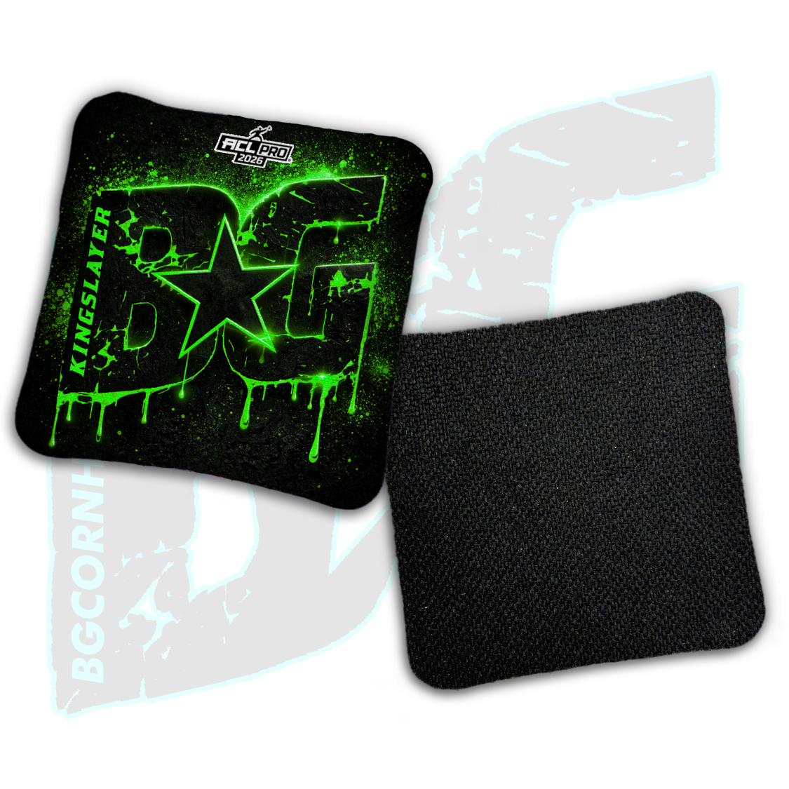 2026 BG Multiple Bag Models "Icy Drip" - ACL Pro Stamped Cornhole Bags - SET OF 4 BAGS