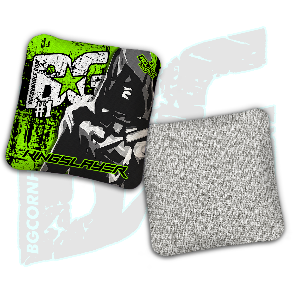 Limited Edition 2026 BG Multiple Bag Models "OG Mercenary" - ACL Pro Stamped Cornhole Bags - SET OF 4 BAGS