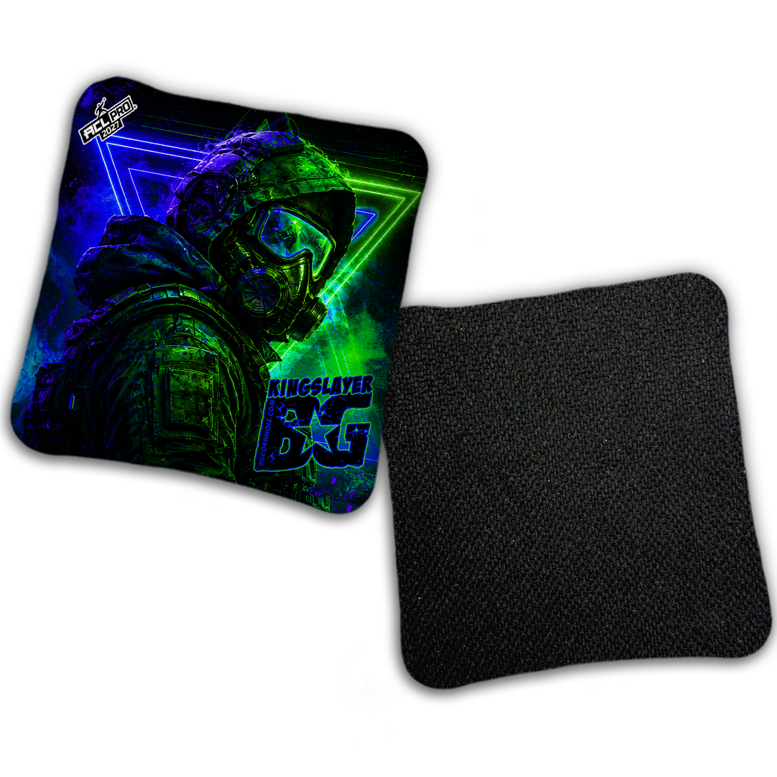 2027 BG Multiple Bag Models "NIGHT PROTOCOL" - ACL Pro Stamped Cornhole Bags - SET OF 4 BAGS