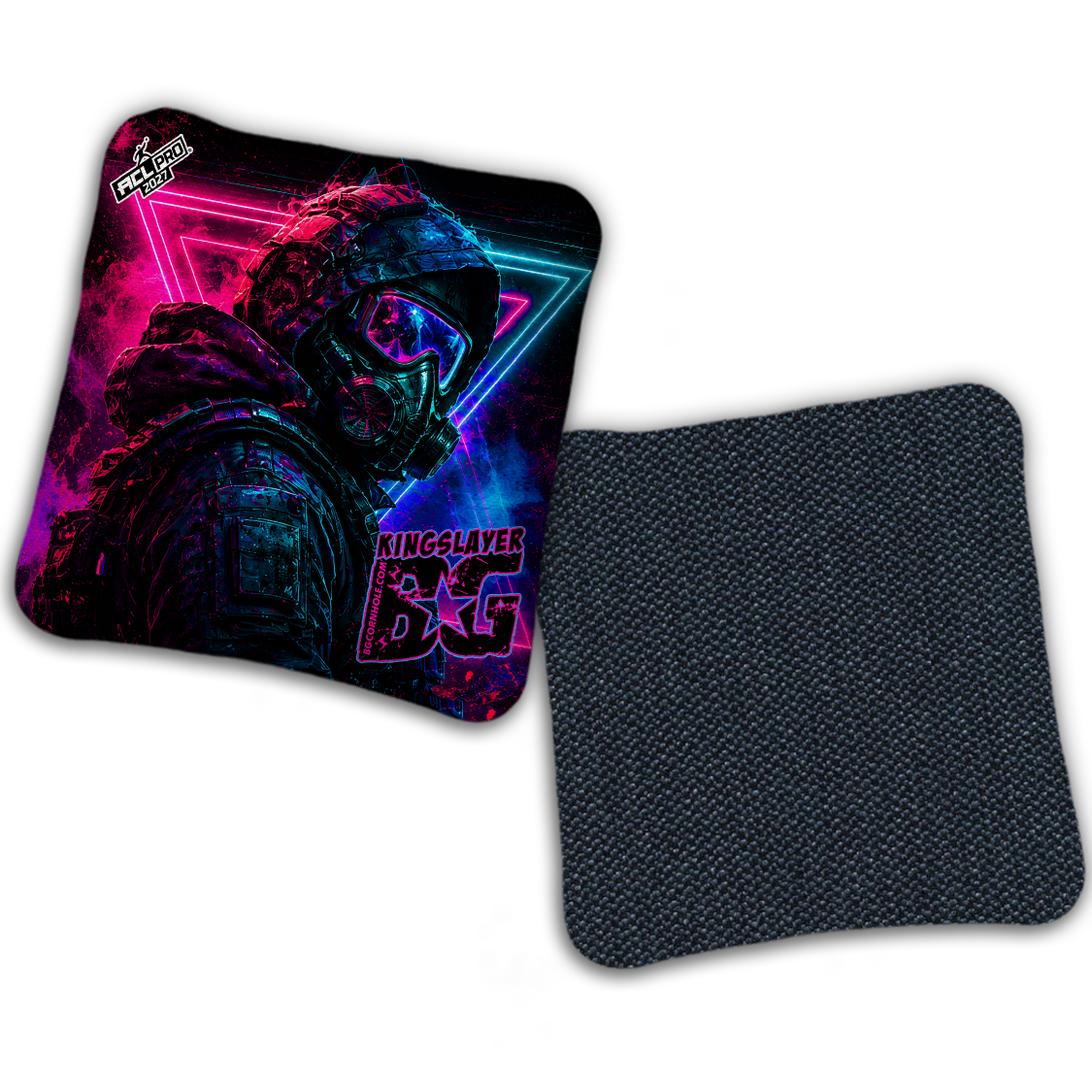 2027 BG Multiple Bag Models "NIGHT PROTOCOL" - ACL Pro Stamped Cornhole Bags - SET OF 4 BAGS