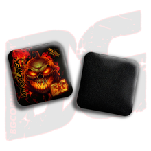 Load image into Gallery viewer, 2026 BG Multiple Bag Types &quot;Jack-O&#39;-Lantern&quot; - ACL Pro Stamped Cornhole Bags - SET OF 4 BAGS