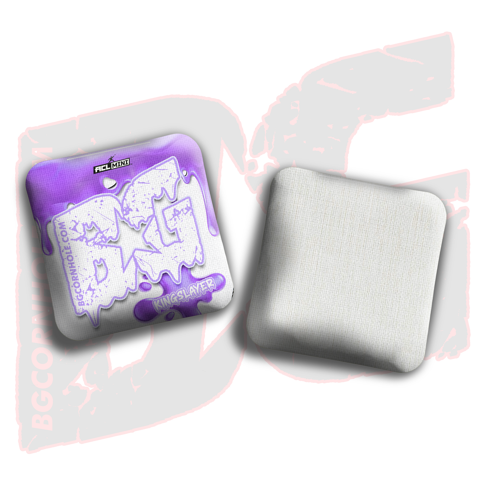 BG Multiple Bag Models - "Drip" - 4" ACL Mini Stamped Cornhole Bags- Set of 4 Bags